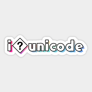 I Unicode Sticker